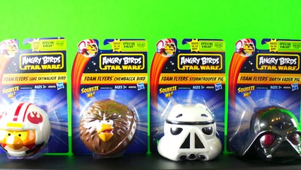 New ANGRY BIRDS STAR WARS Foam Flyers!