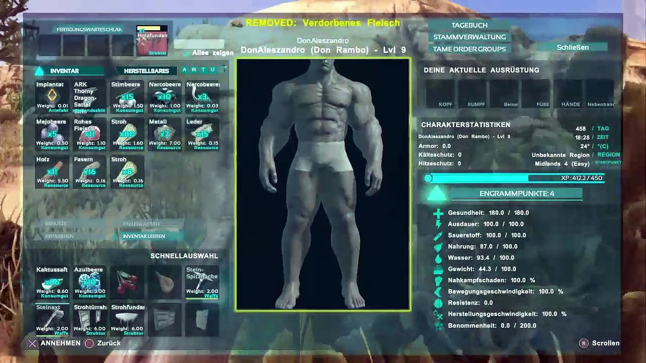 DonAleszandro's ARK Survival Evolved : ««-Überleben mit Don Rambo dem Berserker aus dem Westen-»» (676)