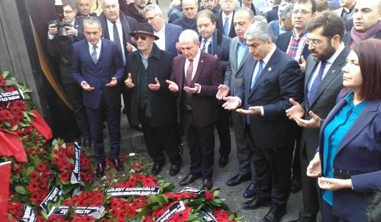 CHP’li belediye başkanları hayatını kaybedenleri andı