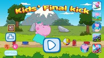 Hippo Peppa Street Football runner for children - Android gameplay Movie apps free kids