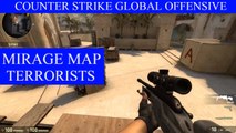 Counter Strike Global Offensive (CS GO) 2017 - Mirage Map Gameplay