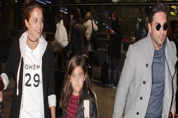 Paula, Bustamante y Daniella, regresan de Canarias