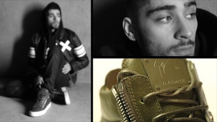 Zayn Malik pour Giuseppe Zanotti : la collection en vidéo