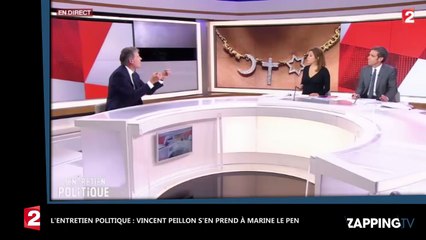 Primaire à gauche : Vincent Peillon attaque violemment Marine Le Pen et son "fascine rampant" (vidéo)
