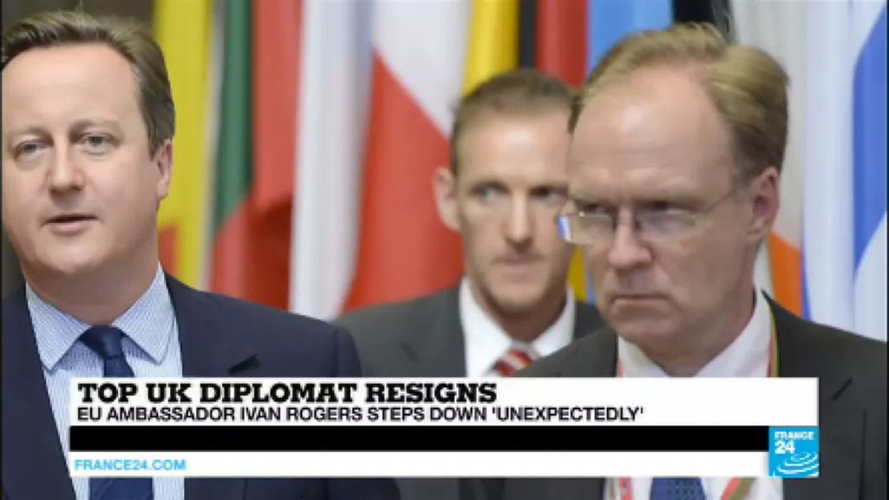 UK: EU Ambassador Ivan Rogers resigns months be...