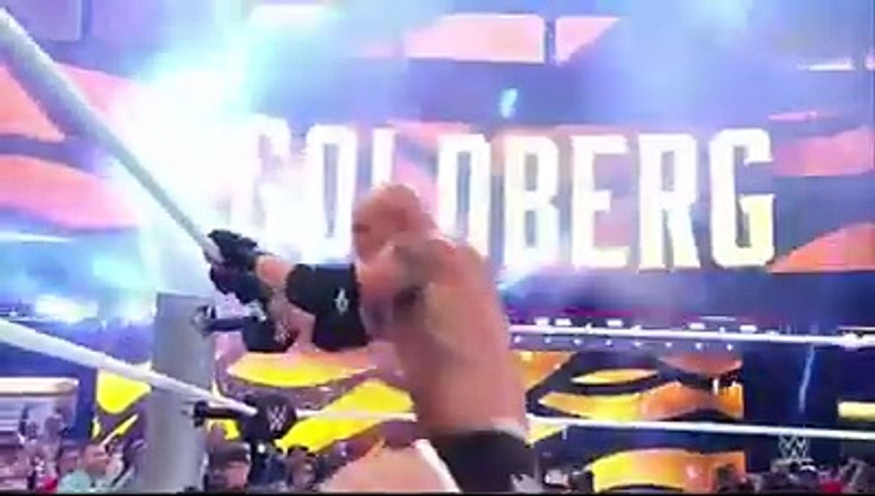 Goldberg vs. Brock Lesnar at Survivor Series 2016