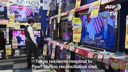 Tokyo residents respond to Pearl Harbor reconciliation visit