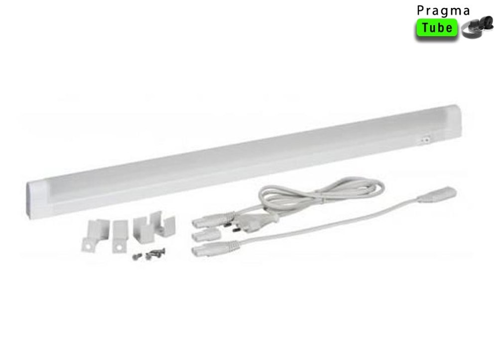 Eclairage : Lampe reglette Led 31 cm Select Plus avec interrupteur 4000k 380 lumen
