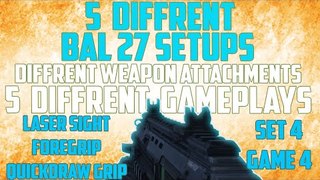 Call of duty Advanced Warfare Bal 27 weapon setup game 4