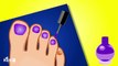 Colors for Children to Learn with Surprise Nail Arts Kids Children Toddlers Learning Colors