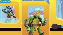 WHEELS ON THE BUS SONG TMNT TEENAGE MUTANT NINJA TURTLES