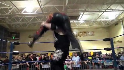 2 Cold Scorpio Does A Reverse Rana in 2015 -Absolute Intense Wrestling