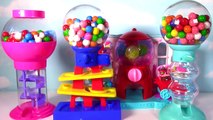 SHOPKINS & GUMBALL Banks LEARN Colors and Numbers with Gumballs & Shopkins Surprises!