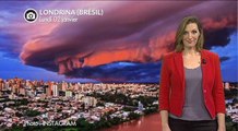 Violents orages en Amérique du Sud