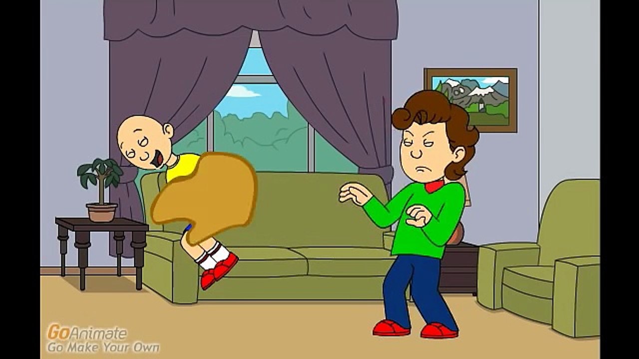 Caillou poops on his dad and gets grounded - video Dailymotion