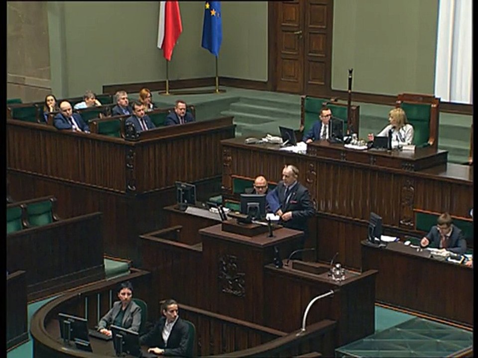 Poseł Jan Mosiński - Wystąpienie z dnia 16 grudnia 2016 roku.