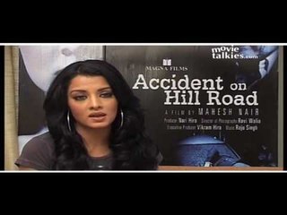 Celina Jaitley speaking on Accident On Hill Road