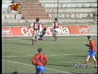 21η ΑΕΛ-Πανιώνιος 5-0 1993-94 (Τα 2 γκολ του Τσουκάλη & δηλώσεις  ) TRT