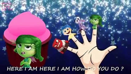 FINGER FAMILY INSIDE OUT FAMILY CUPCAKE ICE CREAM NURSERY RHYME DADDY FINGER