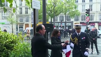 Victims of Paris attacks honored
