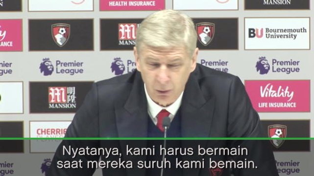 SOSIAL: Sepakbola: Wenger Kesal pada Waktu Istirahat yang Tak Sama