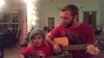 Father and son deliver heartwarming duet