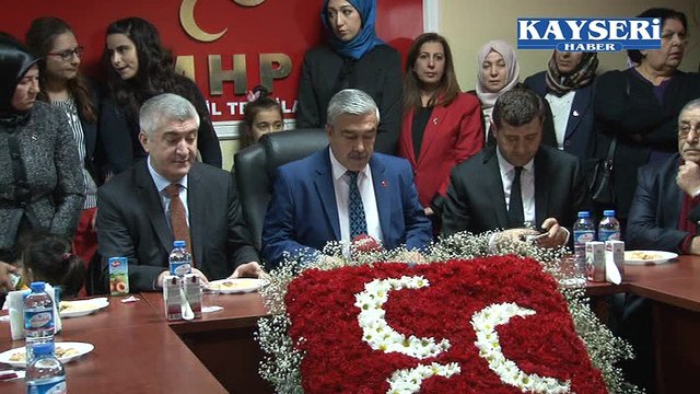 MHP MELİKGAZİ İLÇE BAŞKANI YÜCEBAŞ İLÇE BAŞKANLIĞI İÇİN YENİDEN ADAY OLDU