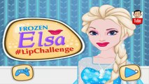 ᴴᴰ ღ Frozen Elsa Lip Challenge ღ - Frozen Princess Elsa Frozen Game - Baby Games (ST)