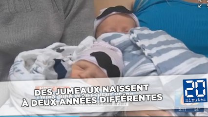 Des jumeaux naissent à dix minutes d’intervalle mais pas la même année
