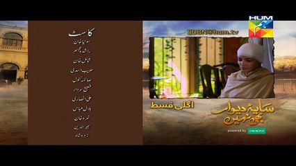 Saya e Dewar Bhi Nahi Episode 21 Promo HD HUM TV Drama 28 December 2016