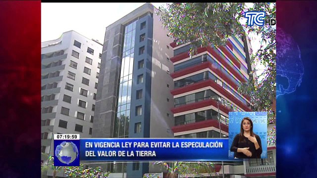 En vigencia ley para evitar la especulación del valor de la tierra