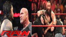 WWE Monday Night RAW 1_3_2017 Highlights : Golbderg Returns - WWE RAW 3 January 2017 Highlights 720p