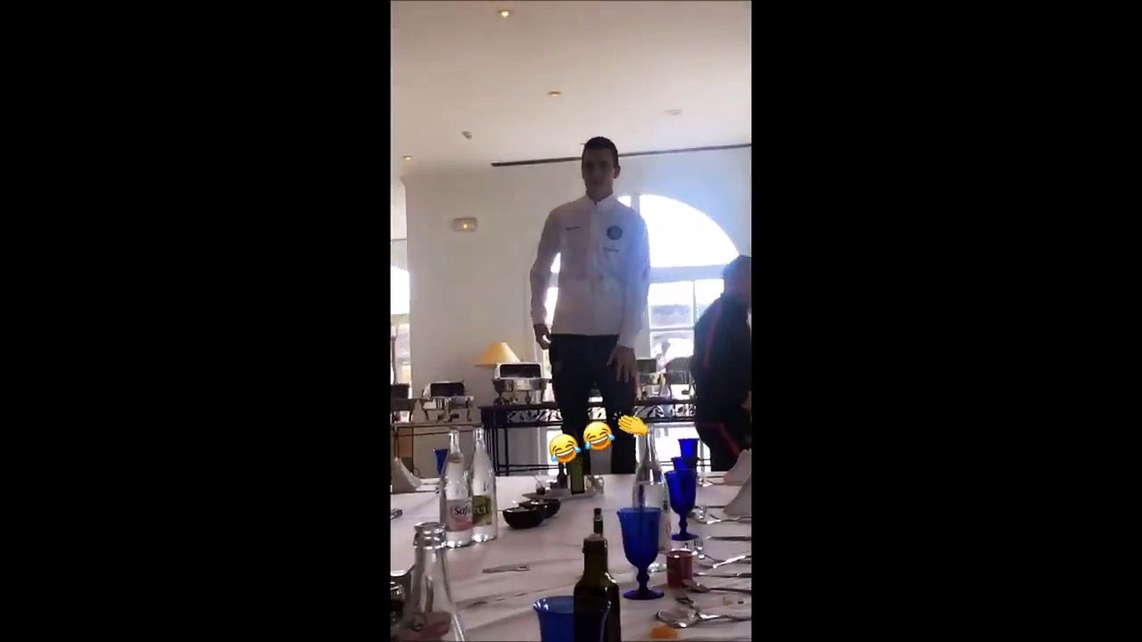 Le bizutage de Lo Celso au PSG !