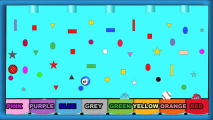 Balls for Children to Learn COLORS with SPORT Ball Games - Kids Learning Videos