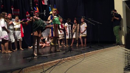 Festival Navidad 2016 CEIP Cruz Valero - 6º Primaria - "Feliz Huitzilipochtli"