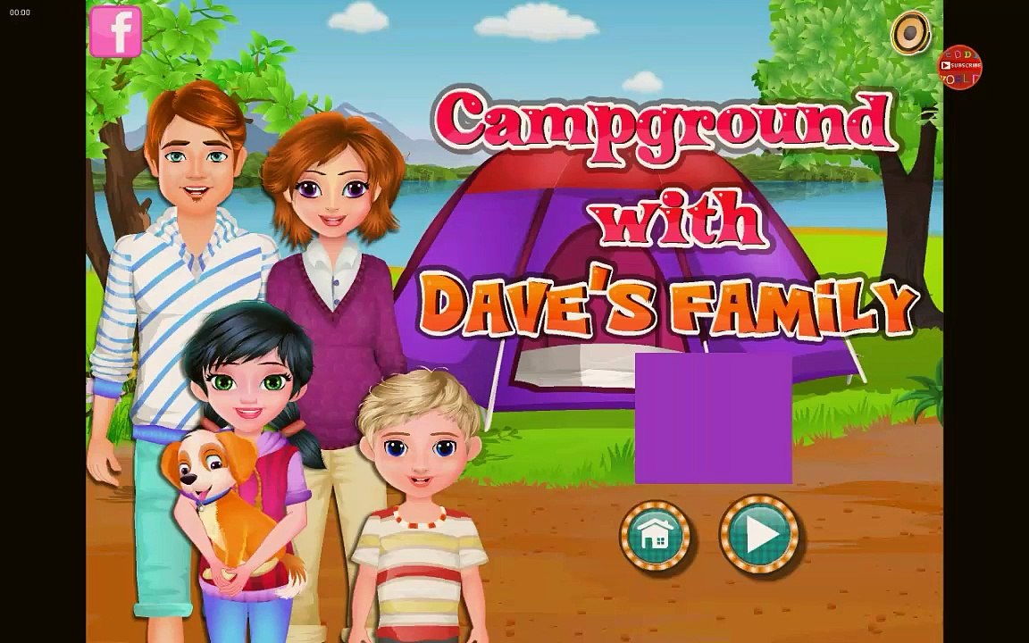 Campground with Dave family Summer Vacation For Children