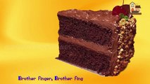 Cream Cake Pop Finger Family English 3d rhymes for nursery children