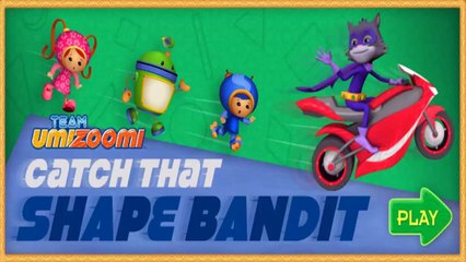 Team Umizoomi Catch That Shape Bandit | Team Umizoomi Games