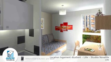 Location logement étudiant - Lille - Studéa Novalille