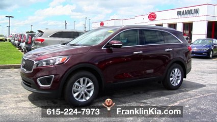 2017 Kia Sorento LX, Nashville, TN - 10 Year Warranty, Performance, Design, Styling for sale at Franklin Kia