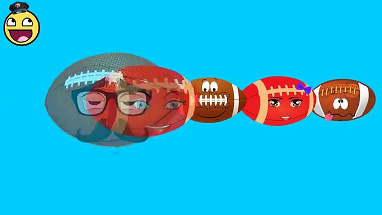 Finger Song | Rugby Ball Finger Family Song | Nursery Rhymes