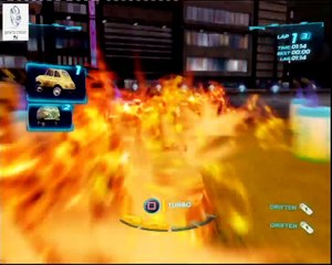 Cars 2 Game - Team Lightning Luigi - Vista Run - Disney Car