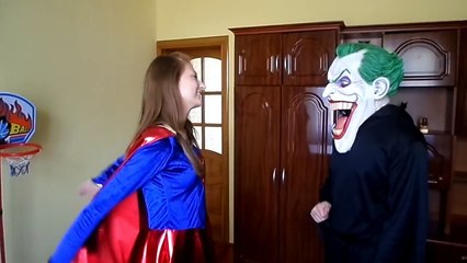 SPIDERGIRL & СATWOMAN & SUPERGIRL & BATWOMAN! Funny Superhero Movie in Real Life :)