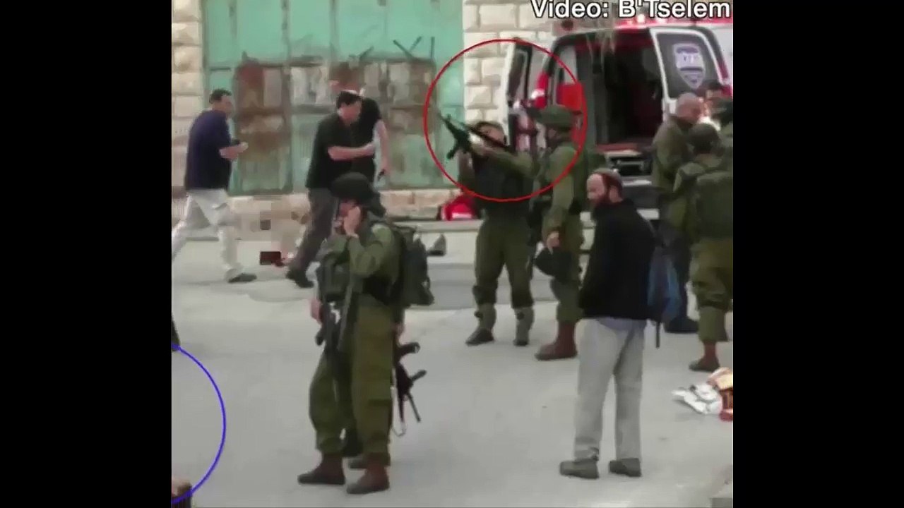 Israeli soldier guilty of manslaughter in killing of injured Palestinian assailant