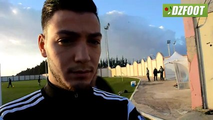 Bensebaini, "Le coach ne m'a pas parlé d'un poste précis"