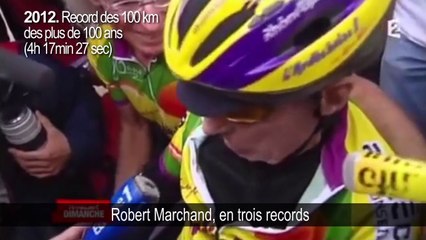 Robert Marchand, en trois records