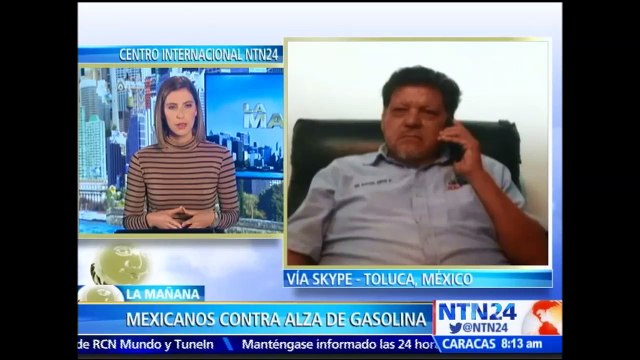 Presidente de la Organización de Transportistas de México advierte que las protestas contra el alza en el precio del combustible “van a continuar”