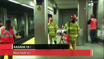 New York’ta tren raydan çıktı: 18 yaralı