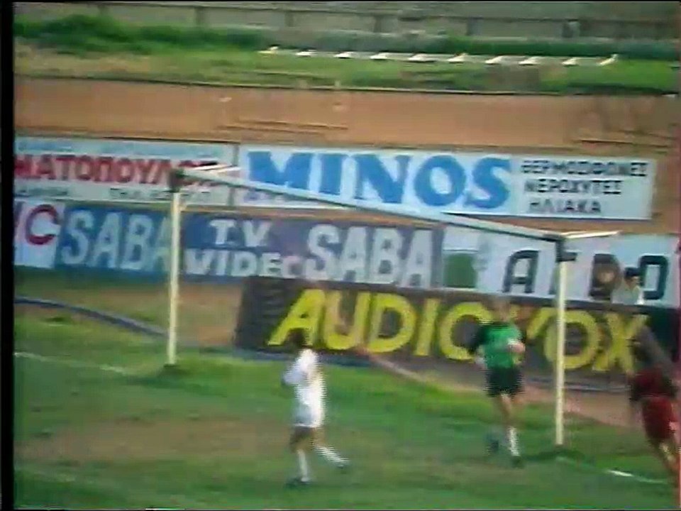 3η Απόλλων Καλαμαριάς-ΑΕΛ 1-1 1988-89 ΕΡΤ2 Κυριακή στα γήπεδα