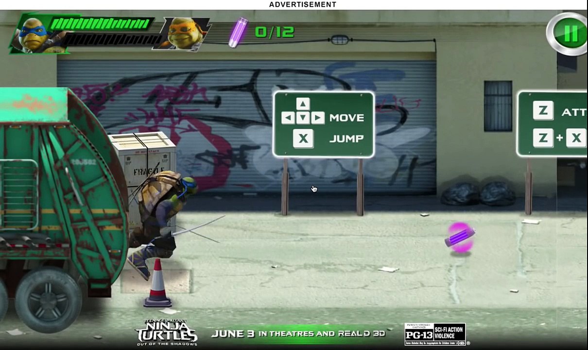Nickelodeon - TMNT: Ready to Bebop and Rocksteady | Out Of The Shadows [Game 4 Kids Only]
